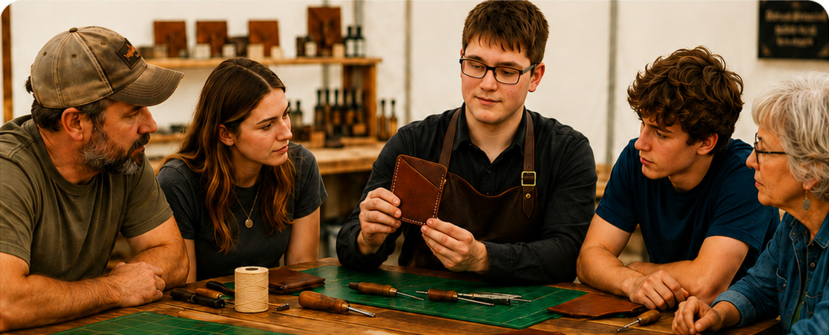 Make Your Own Leather Card Holder